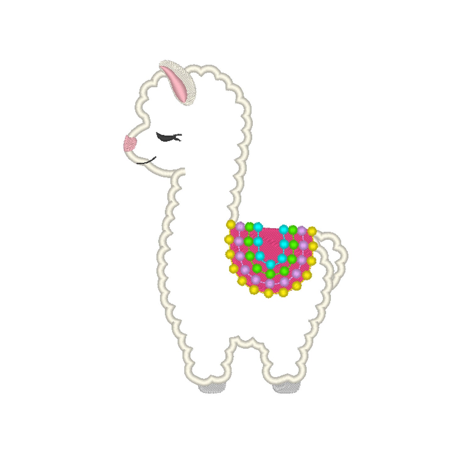Little Llama Applique