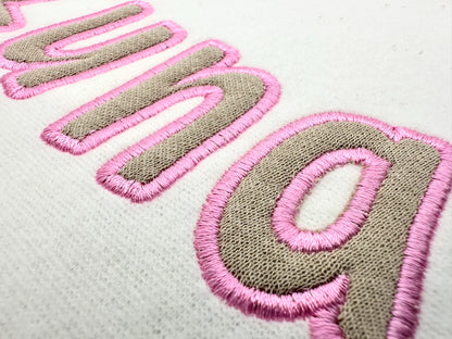 Kids Monogram Font Applique