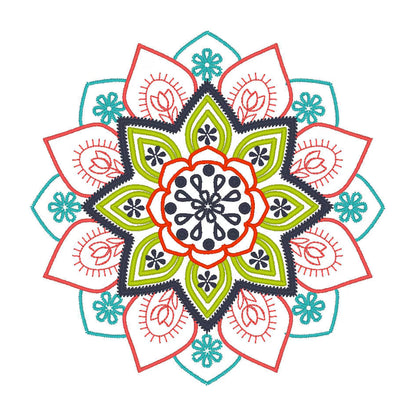 Mehndi Flower Ornament