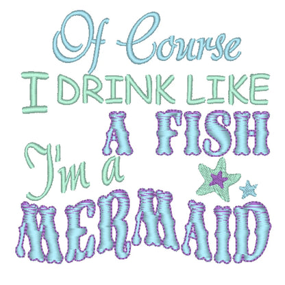 I'm a Mermaid Saying