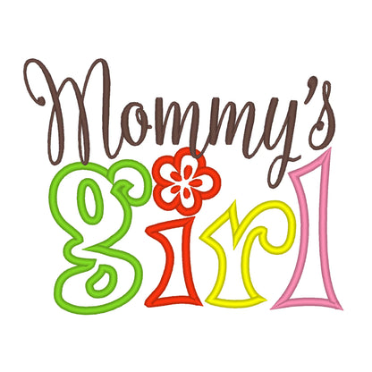 Mommys Little Girl Saying