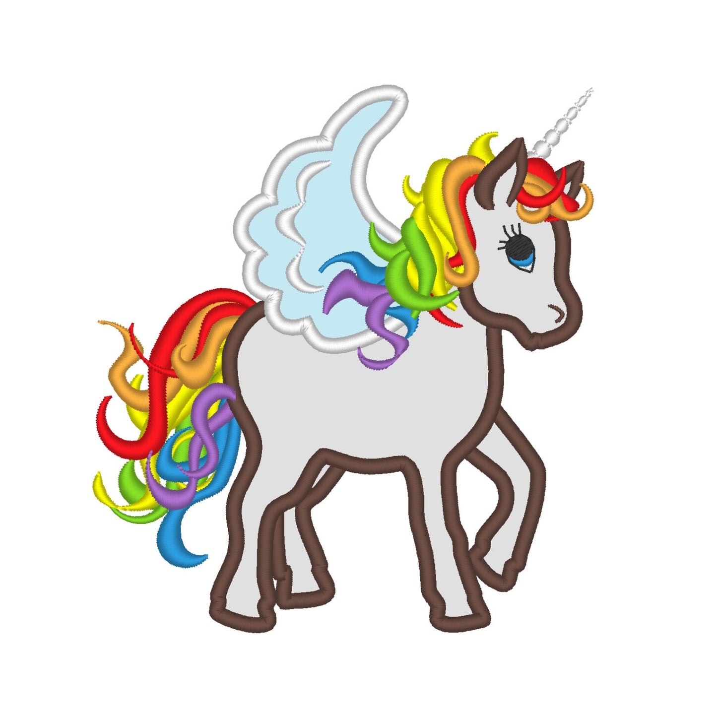 Rainbow Unicorn Pegasus