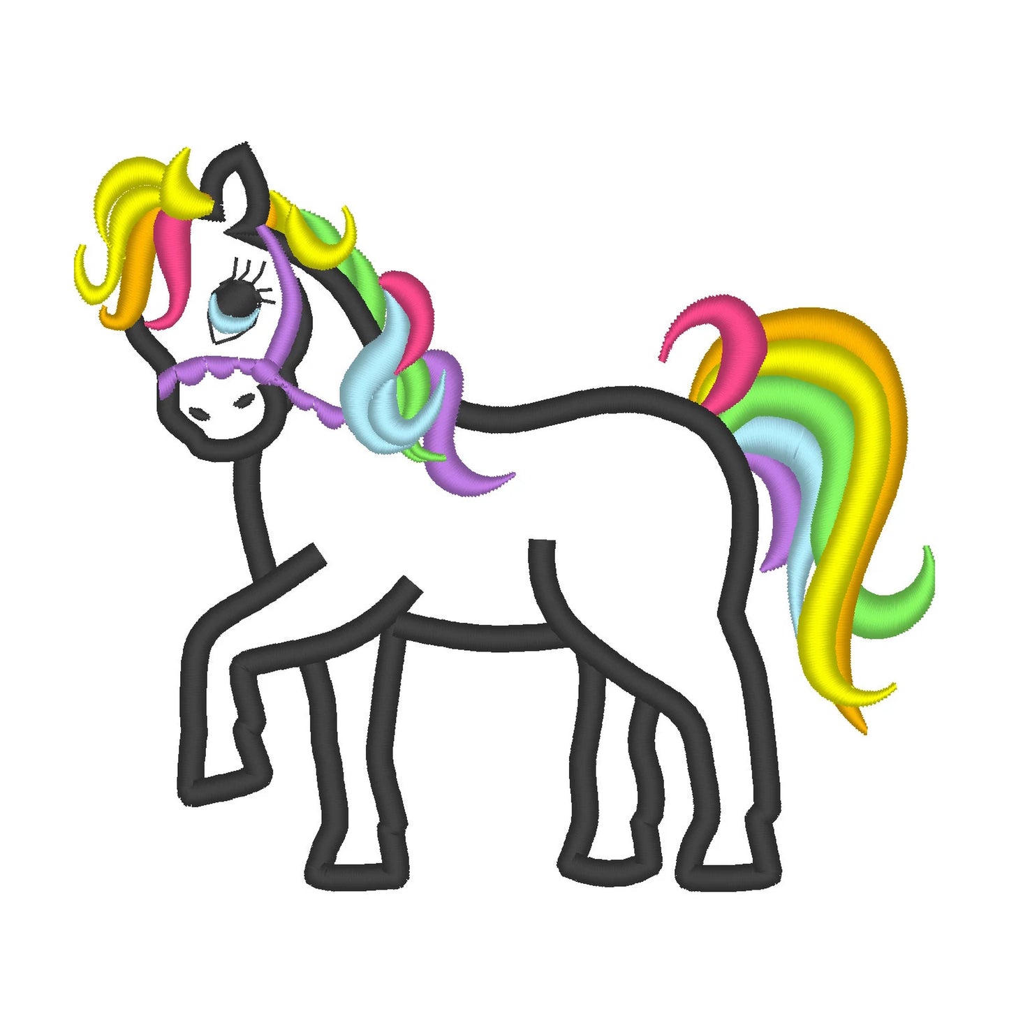 Little Rainbow Pony