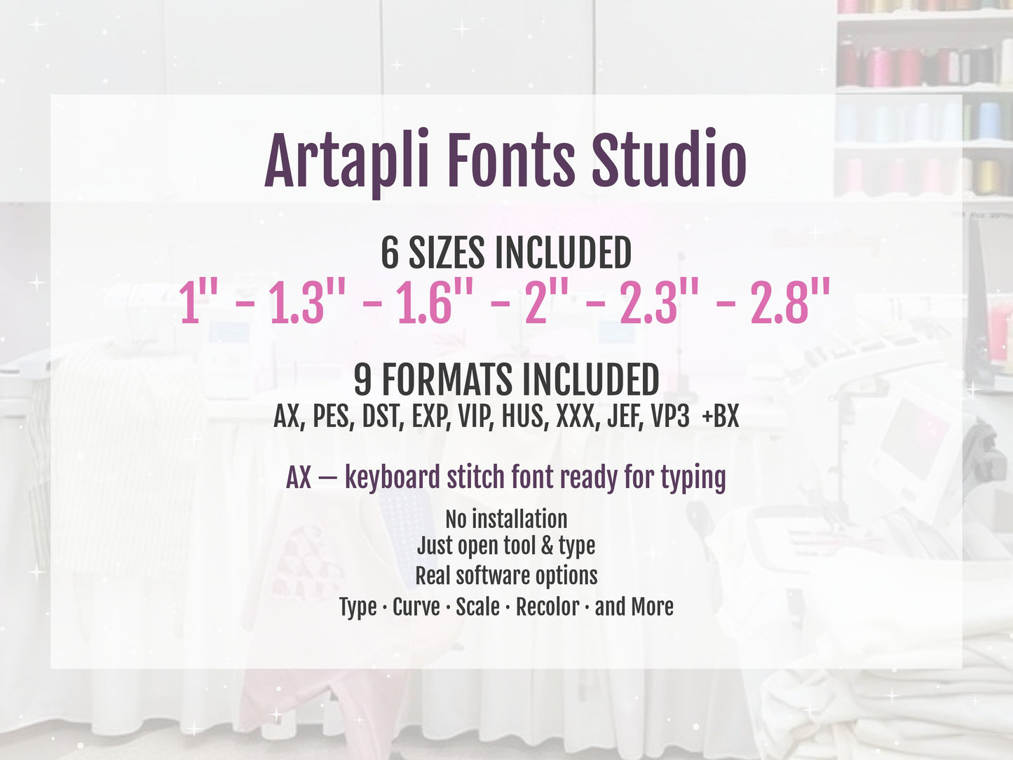 Hand stitch effect Font Sunspun