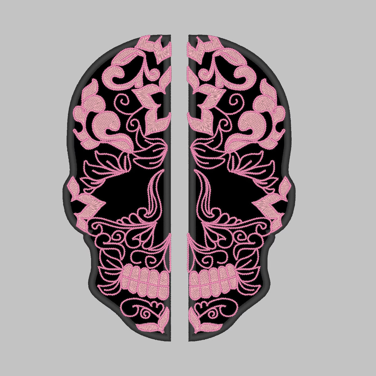Lace Skull for Split Hoodie