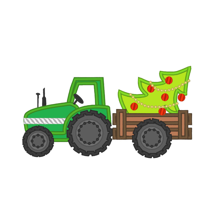 Christmas Tractor