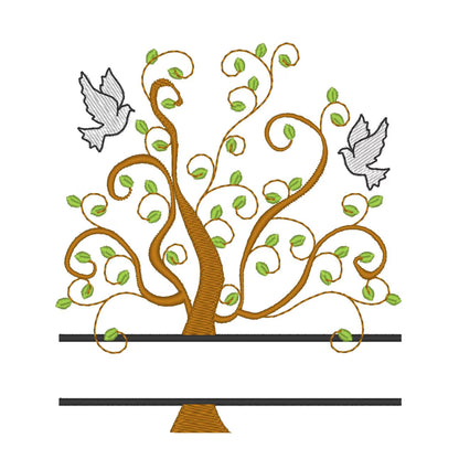Family Tree and Mini Font Set