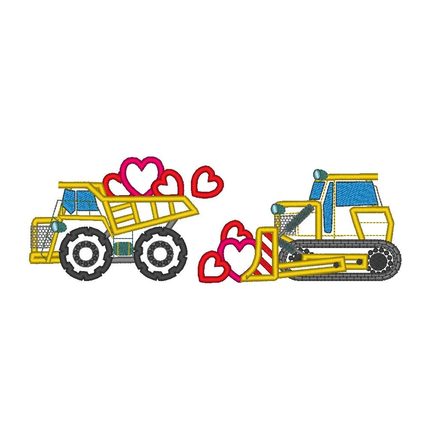 Dump Truck and Tractor