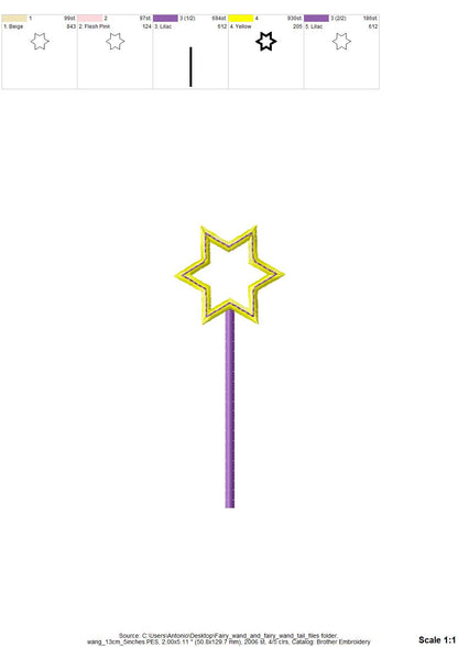 Fairy Wand and Sparkle Tail
