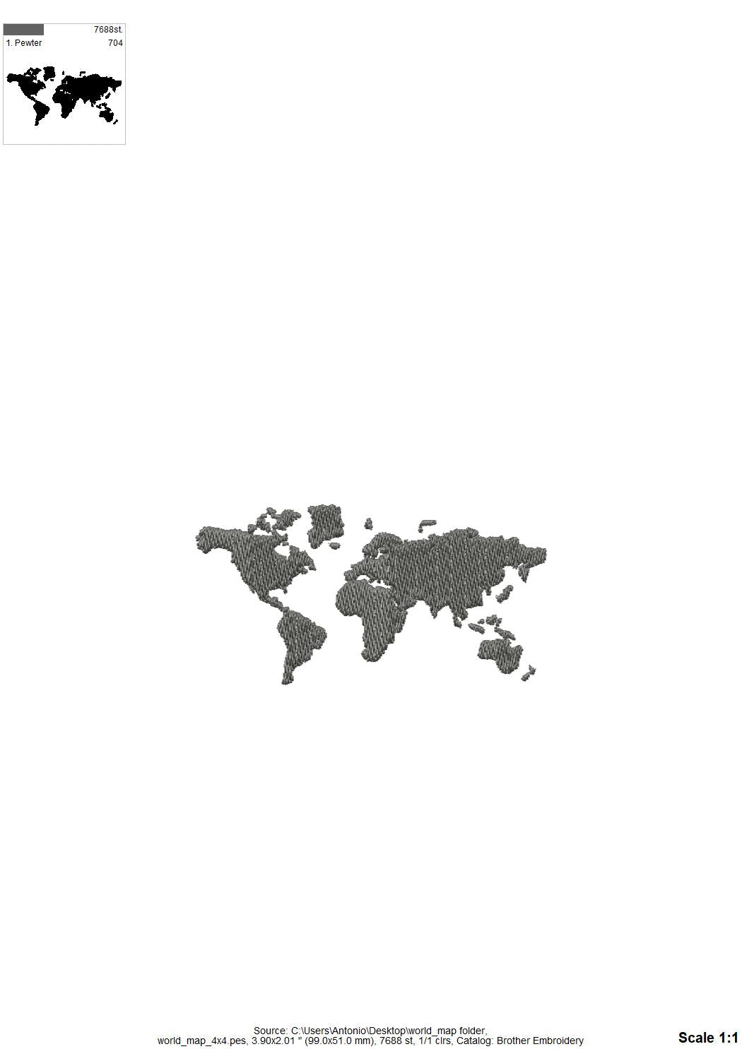 Wanderlust World Map